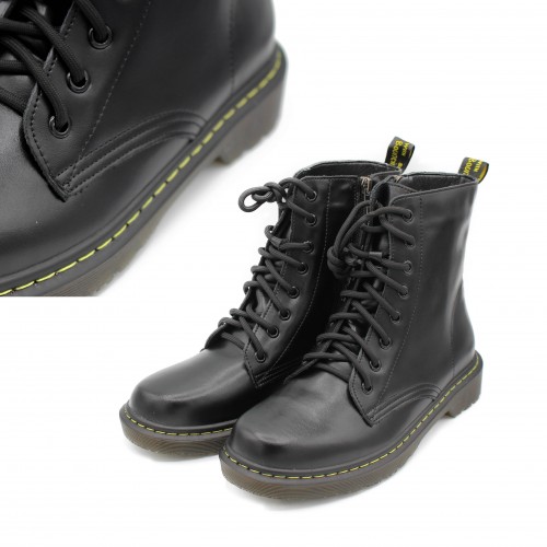 Bottines style militaire avec fermeture éclair modèle DOCTER