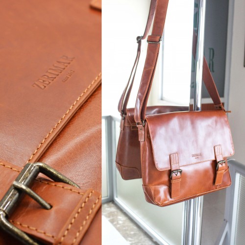 Porte-documents multi-espaces en cuir 28x40x7 cm REDUCTIO