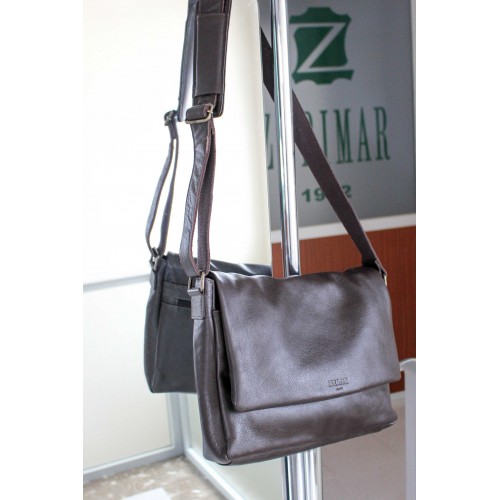 Porte-documents multi-espaces en cuir 26x36x6 cm VALS