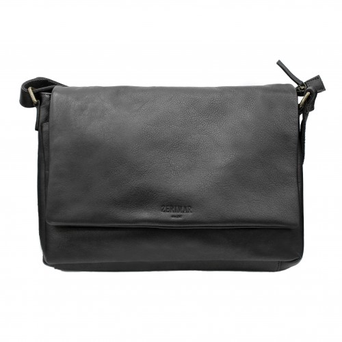 Porte-documents multi-espaces en cuir 26x36x6 cm VALS