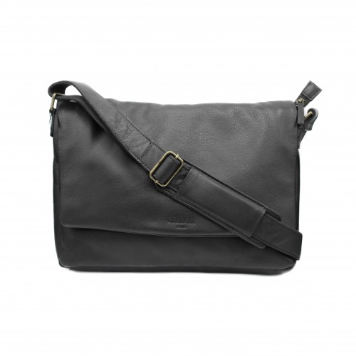 Porte-documents multi-espaces en cuir 26x36x6 cm VALS
