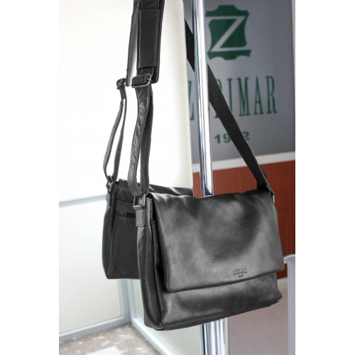 Porte-documents multi-espaces en cuir 26x36x6 cm VALS