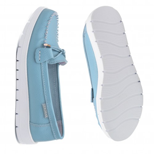 Mocassins en cuir avec masque modèle SESONE