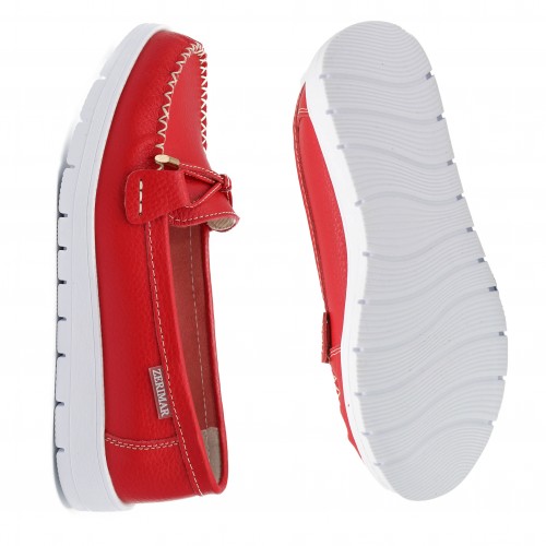 Mocassins en cuir avec masque modèle SESONE