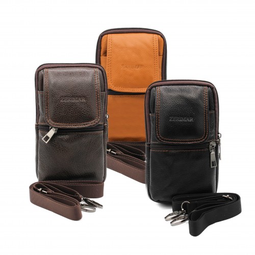 Sac bandoulière en cuir modèle FLOUE 18x10x4 cm