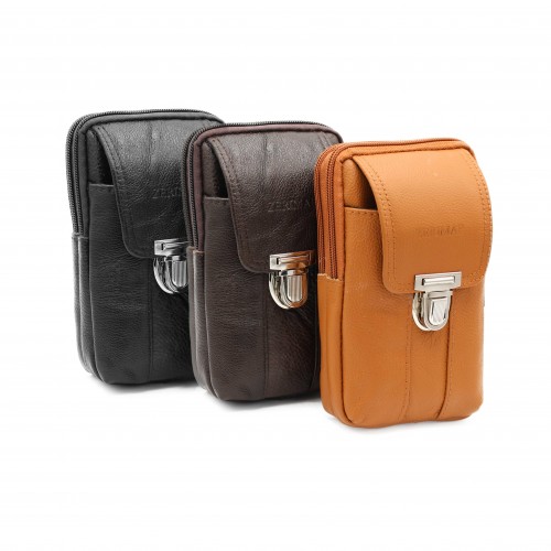 Sac bandoulière en cuir modèle ENCON 18x10x4 cm
