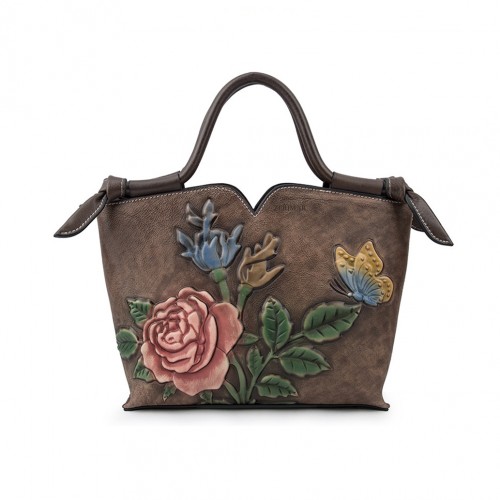 Sac en cuir à double...