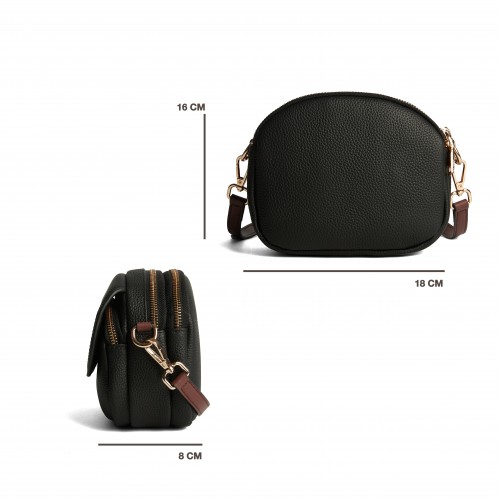 Sac bandoulière en cuir...