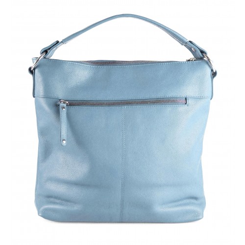 Sac en cuir à anses courtes 35x31x10 cm SEAO
