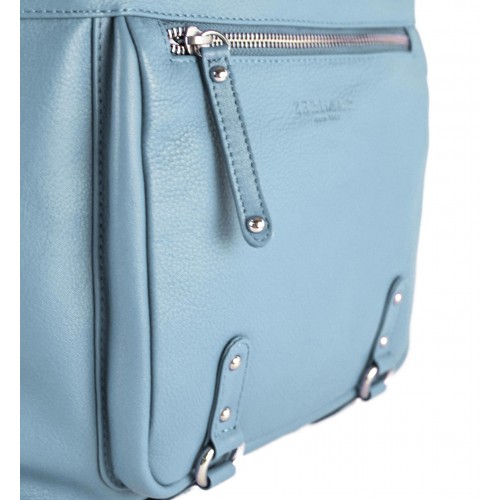 Sac en cuir à anses courtes 35x31x10 cm SEAO