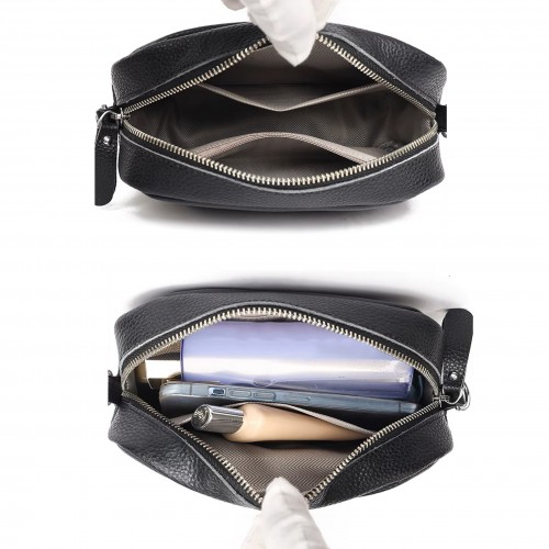 Sac bandoulière en cuir 21x15x8 cm RALE