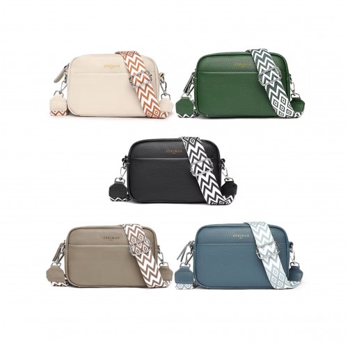 Sac bandoulière en cuir 21x15x8 cm RALE