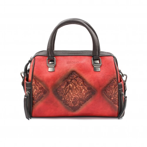 Sac en cuir à double anse 27x21x11 cm MORAGA