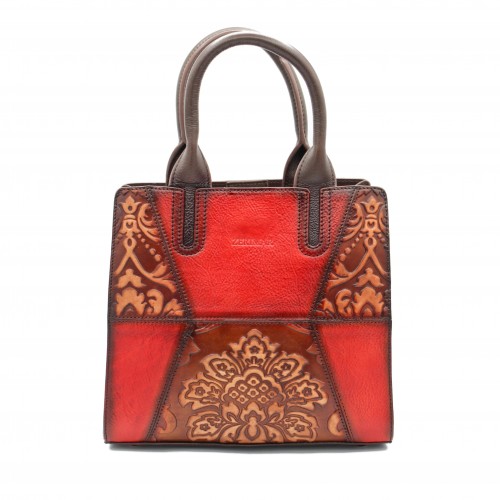 Sac en cuir à double anse 24x23x8 cm ETANBA