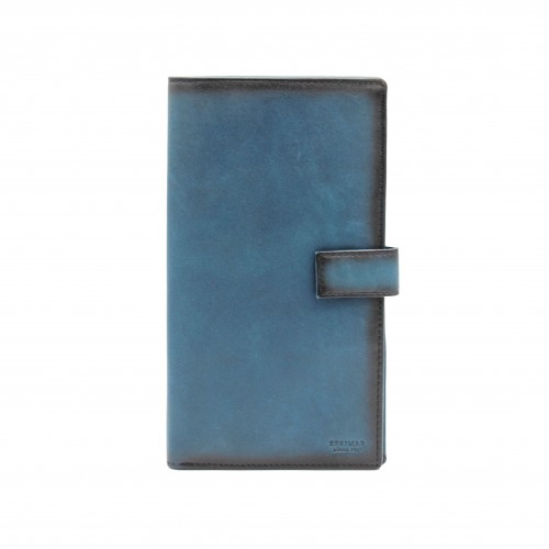 Portefeuille en cuir 22x12 cm - OCEAN&APACHE