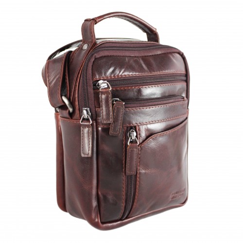 Sac bandoulière en cuir 15,5x21x10 cm COOLE