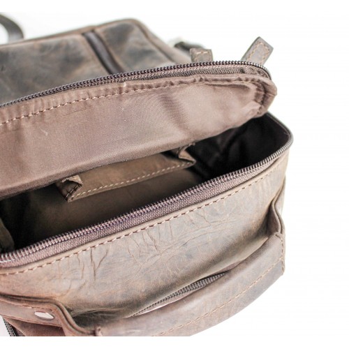 Sac bandoulière en cuir 15,5x21x10 cm COOLE