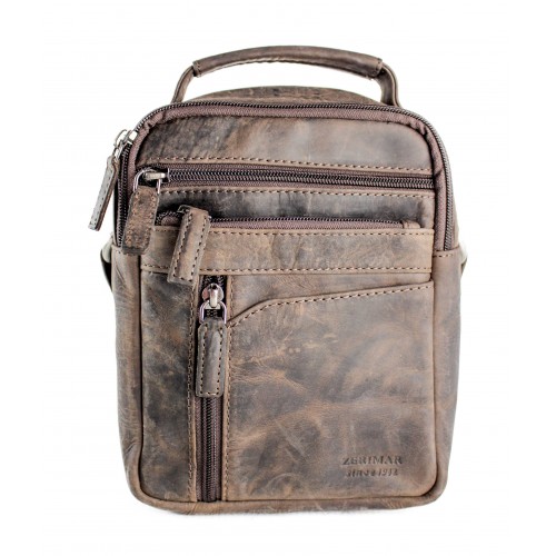 Sac bandoulière en cuir...