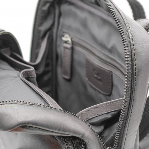 Sac bandoulière en cuir 24x20x6 cm OCEAN&APACHE