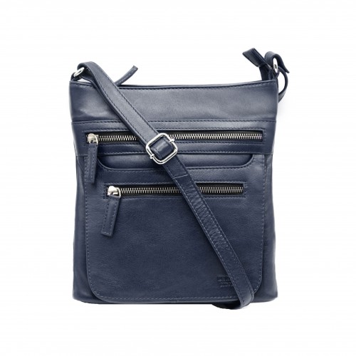 Sac bandoulière en cuir 25x24x6 cm BLOCK