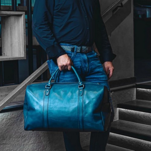 Sac de voyage en cuir 41x54x17,5 cm OCEAN&APACHE