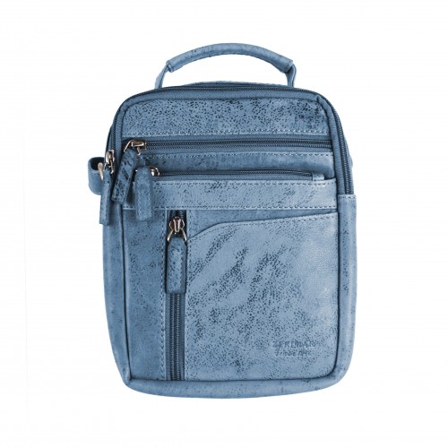 Sac bandoulière en cuir 15,5x21x10 cm COOLE
