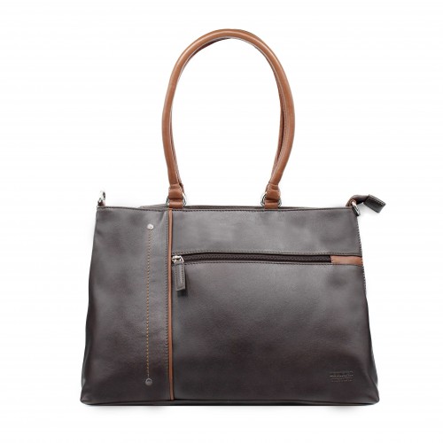 Sac en cuir à double anse 26x33x10,5 cm NIGHTE