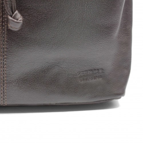 Sac en cuir avec anse 29x25x13 cm ASSAL
