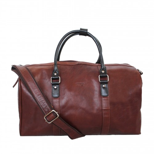Sac de voyage en cuir 36x46x17,5 cm TRUNK