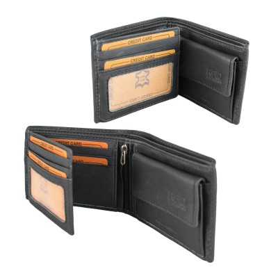 Portefeuille en cuir 11,5x8,5 cm TRIMER