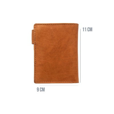 Portefeuille en cuir 11x9 cm TRIS