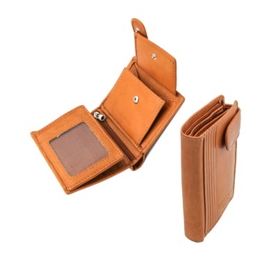 Portefeuille en cuir 11x9 cm TRIS