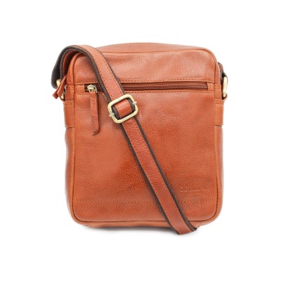 Sac bandoulière en cuir modèle POKO 25x20x7 cm