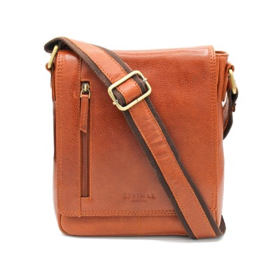Sac bandoulière en cuir modèle WAILER 26x20x6 cm