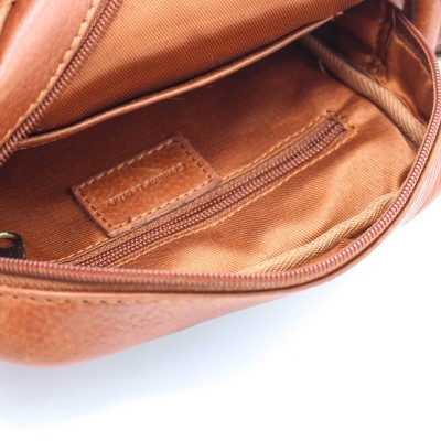 Sac bandoulière en cuir modèle GHOST 20x16x5,5 cm