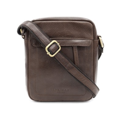 Sac bandoulière en cuir modèle GHOST 20x16x5,5 cm