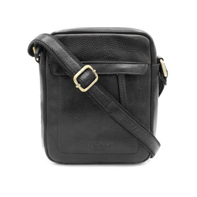 Sac bandoulière en cuir modèle GHOST 20x16x5,5 cm