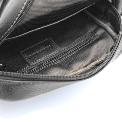 Sac bandoulière en cuir modèle GHOST 20x16x5,5 cm