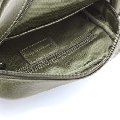 Sac bandoulière en cuir modèle GHOST 20x16x5,5 cm