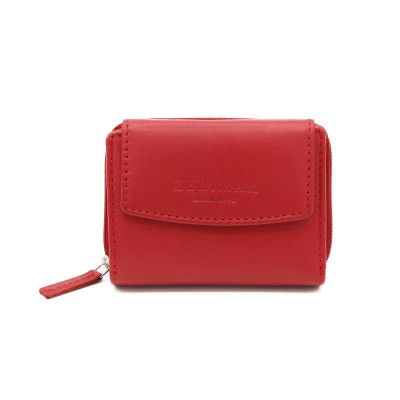 Portefeuille multi-usages en cuir 10x8 cm