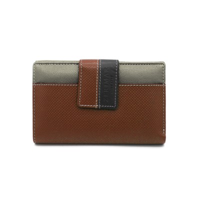 Portefeuille multi-usages en cuir 15x9 cm
