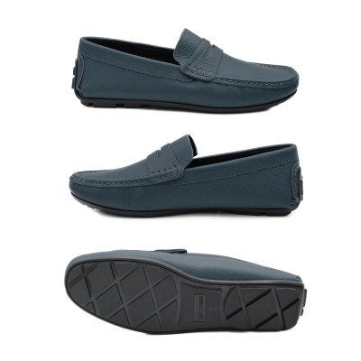 Mocassins en cuir avec masque TERO