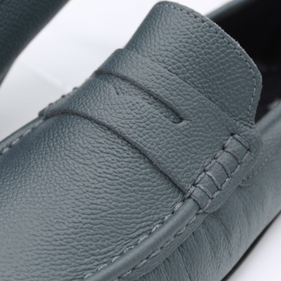 Mocassins en cuir avec masque TERO