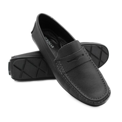Mocassins en cuir avec masque TERO