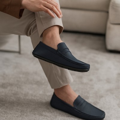 Mocassins en cuir avec masque TERO