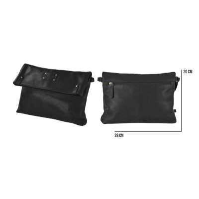 Sac bandoulière en cuir 29x20x4 cm RAYO