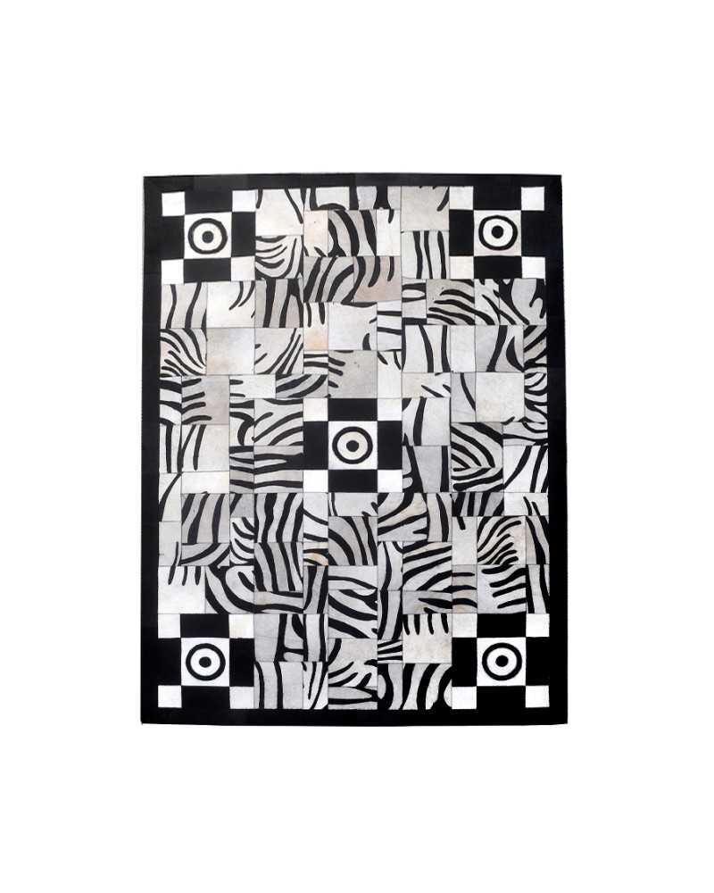 Tapis en véritable peau de taureau 170x240 cm Zerimar - 1