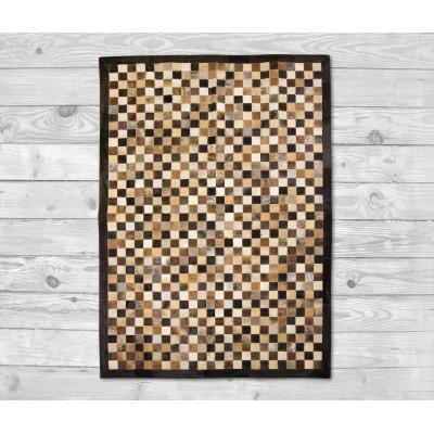 Tapis en peau 180x120 cm CHESS Zerimar - 1