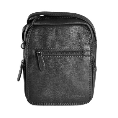 Sac bandoulière en cuir modèle CRUZ 20x15x8 cm