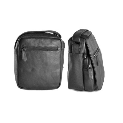 Sac bandoulière en cuir modèle CRUZ 20x15x8 cm